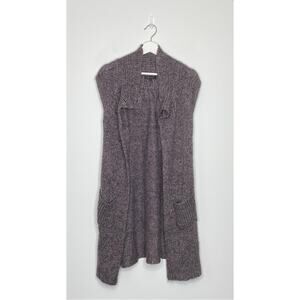 BCBGMAXAZRIA | Sleeveless Sweater Cardigan | S